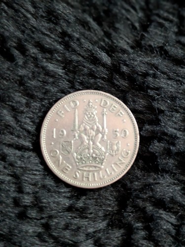 1950 king george shilling - king, vi