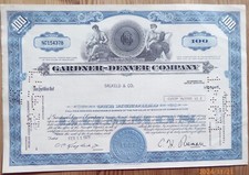 1971 GARDNER-DENVER COMPANY