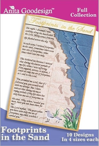 Anita goodesign footprints - -,