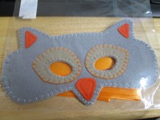 Owl Masks, dress up animal masks - Free P&P (handcrafted in felt, made to order)