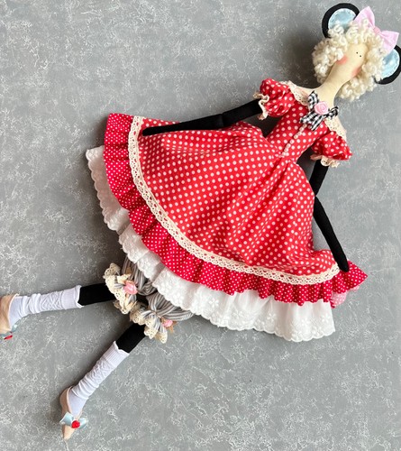 Tilda doll girl mouce - tilda,
