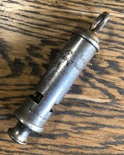Vintage Hudson 'The Acme Scout Master' over size General Service Whistle 91mm