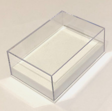 Pendant Necklace JEWELLERY BOXES WHOLESALE Clear Lid Gift Box 50 100 BULK + Pads