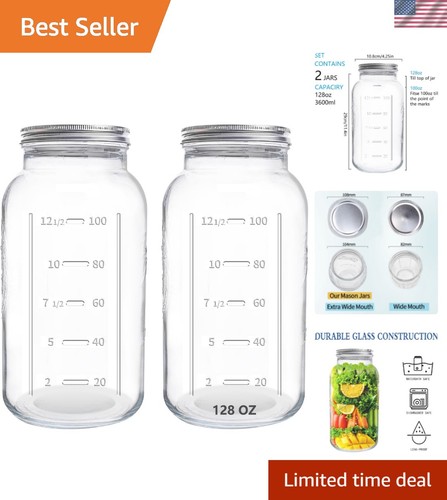128 mason jars - 128,