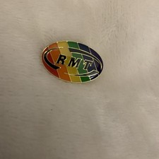 RMT Pride Emblem Metal Pin