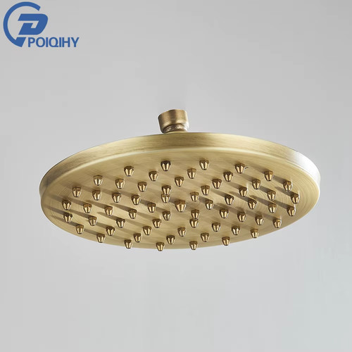 Brass golden rainfall shower - rainfall,