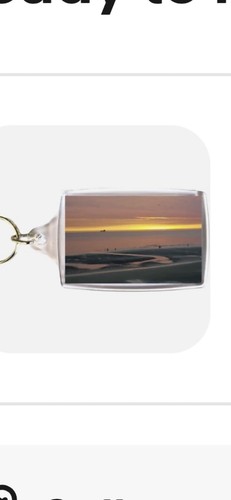 Large blackpool keyring - large,