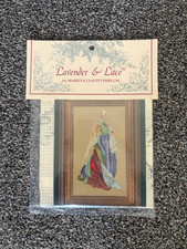 Lavender and Lace Cross Stitch