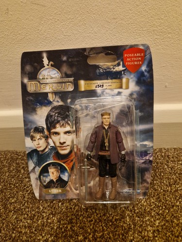 Merlin action figure uther - merlin,