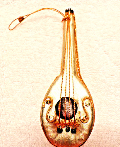 Ornament mandolin musical - mandolin,
