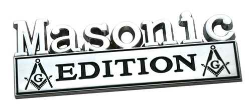 1pcs masonic edition metal - masonic,