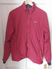Rohan Icepack Insulated Men's Jacket Size Small In Dark Red Burgundy