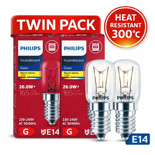 Philips oven bulb e14 25w - e14,
