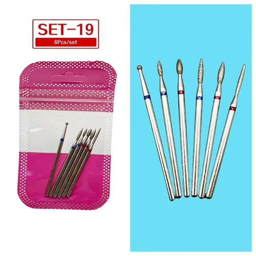 7pcs manicure diamond nail - 7pcs,