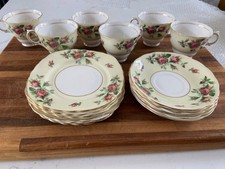 colclough bone china tea set