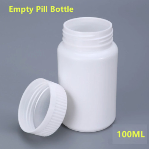 Plastic medicine bottles - bottles, 100ml
