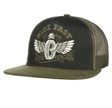 King Kerosin Ride Fast Flat Trucker Cap Green