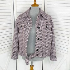 Topshop Jacket Womens 6 Pink