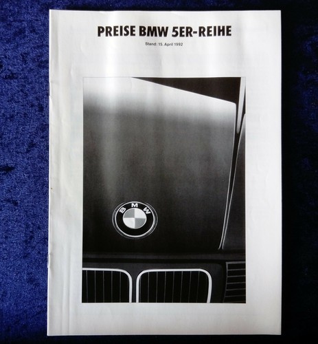 Bmw series e34 - series,, list