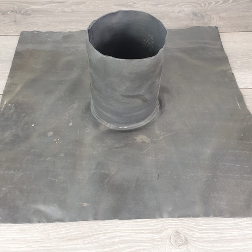 New lead roof - lead, slate