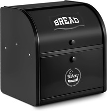 2-Layer Large Metal Bread Bin