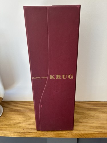 Empty krug champagne box - empty,