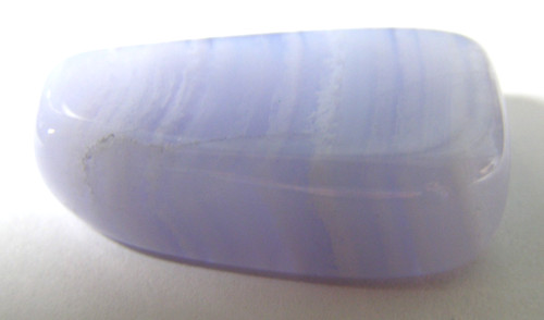 Blue lace agate tumblestone - agate,