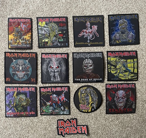 Iron maiden patch - iron,