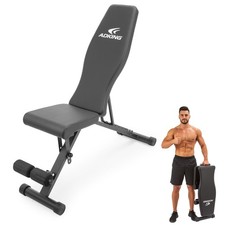 Adjustable weight bench with - weight,