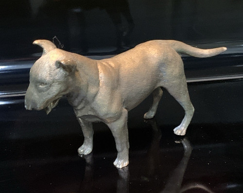 Bull terrier solid bronze - terrier,