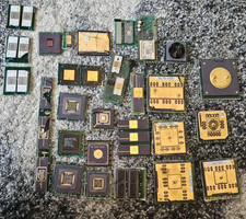 1.7LB Misc Scrap High Grade Ceramic IC CPU Gold Recovery Alpha HP WE HYBRID +