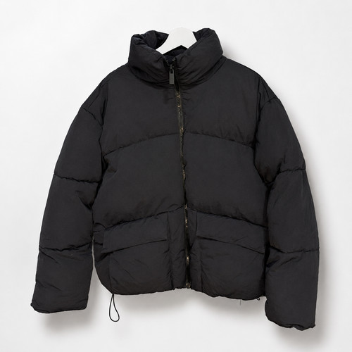 Zara mens black cropped - mens, puffer