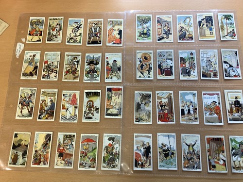 Cigarette cards churchman - cards,