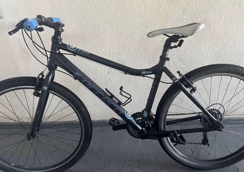 Carrera bike black blue - bike, flat