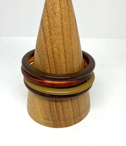 Bakelite bangle set 4 - set, of