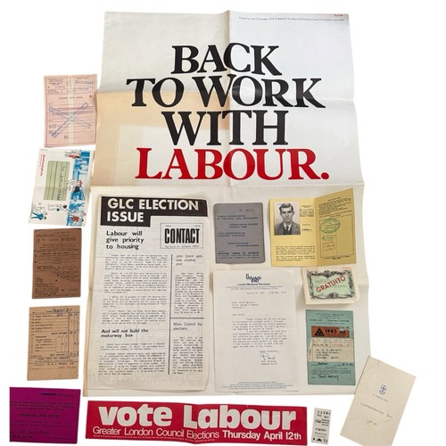 Labour glc election - election, posters