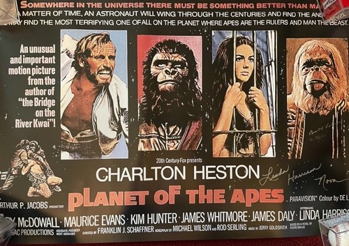 Planet the apes - apes, signed