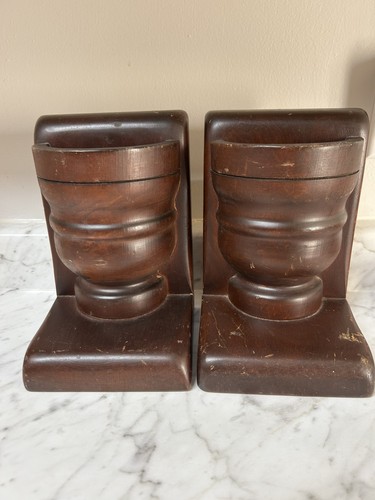 Vintage wood urn - vintage,