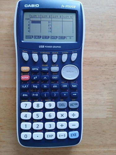 Casio 9860gii advanced - casio,