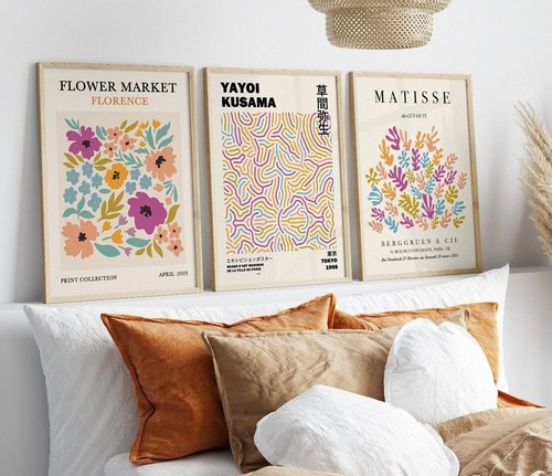Set exhibition posters - of,