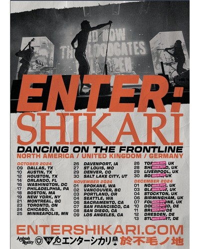 Poster enter shikari dancing - enter,
