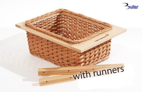 Wicker basket drawer - basket,
