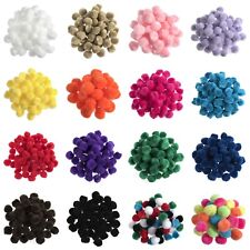 Craft Pom Poms Glitter Pompoms