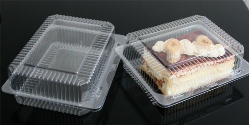 Plastic disposable clear - clear, box