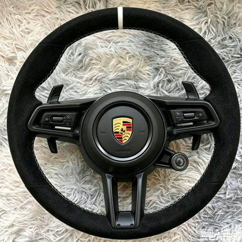 Alcantara steering wheel - alcantara,