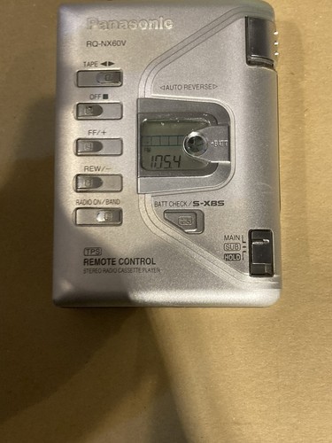 Metal panasonic radio cassette - metal,