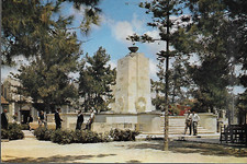 Limassol, Cyprus - War Memorial, Heroes Square - Dixon postcard (UK) c.1960s