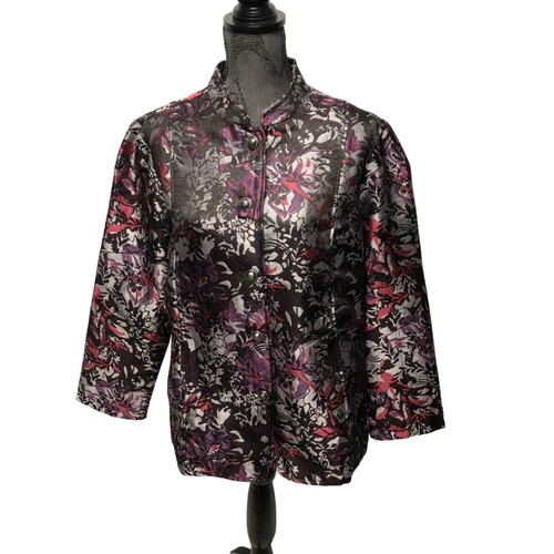 Tudor court floral brocade - tudor,