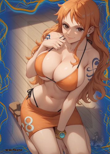 Waifu 271f nami one piece - waifu,