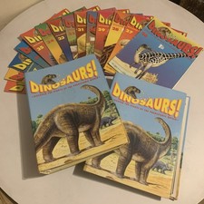 Vintage Orbis Dinosaurs! Magazine Issues 1-39 With 2 Binders 